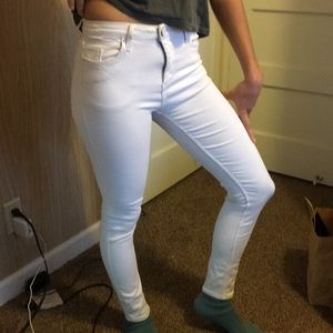 White jeans